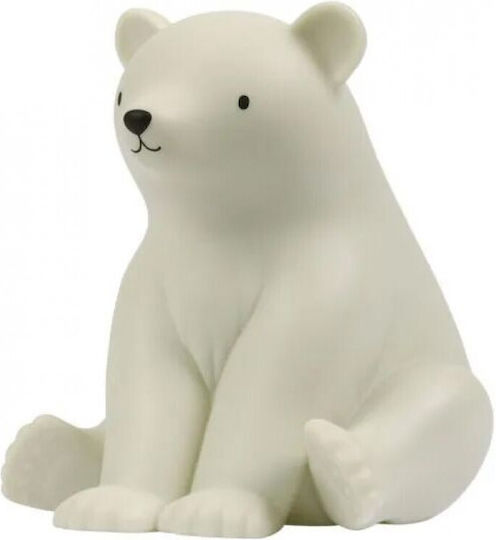 A Little Lovely Company Night Light LED Bear Battery White