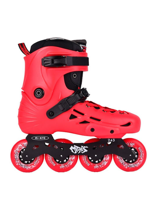 Micro MT-Plus Inline Rollers Κόκκινα Ενηλίκων