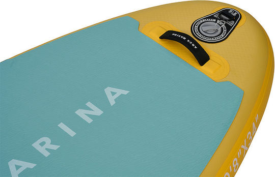 Aqua Marina Dhyana Yoga Inflatable SUP Board with Length 3.25m Turquoise