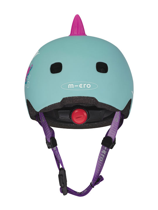 Micro Micro 3D Dragon Kids' Helmet for City Bike Green