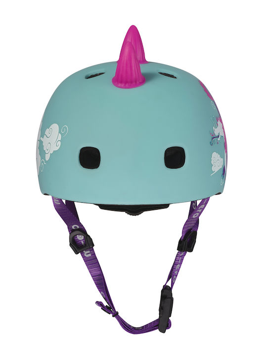 Micro Micro 3D Dragon Kids' Helmet for City Bike Green