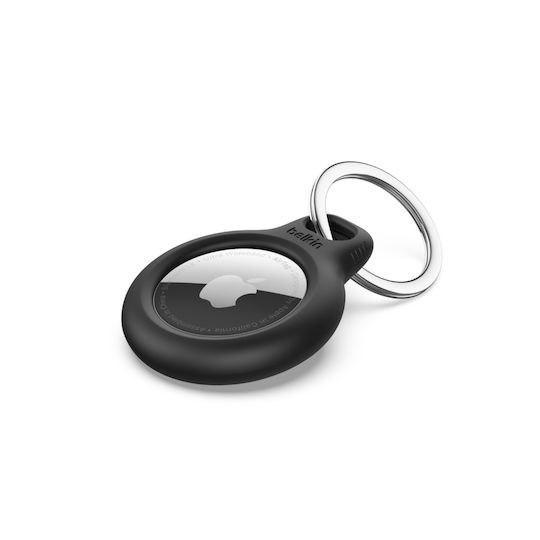 Belkin MSC001btBK Keychain Case Silicone for AirTag in Black color