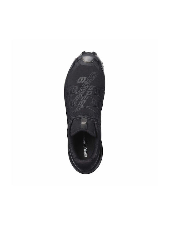 Speedcross 6 Wide Men's Trail Running Sport Shoes Black Waterproof With Gore-Tex Membrane
