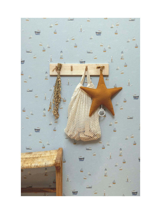 Little Dutch Peel & Stick Kids Paper Wallpaper Sailors Bay L300xH280cm