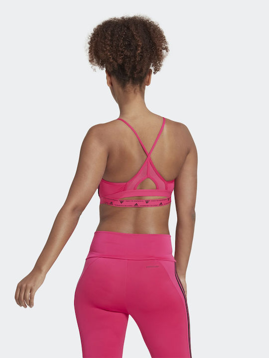 Adidas Women's Sports Bra without Padding Pink