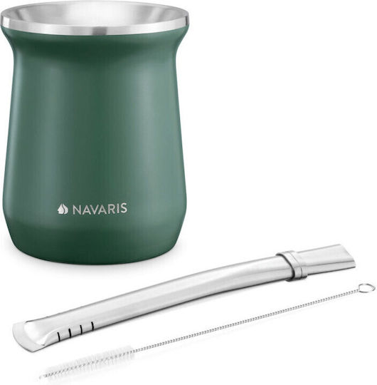 Navaris Yerba Metallic Cup Green 300ml