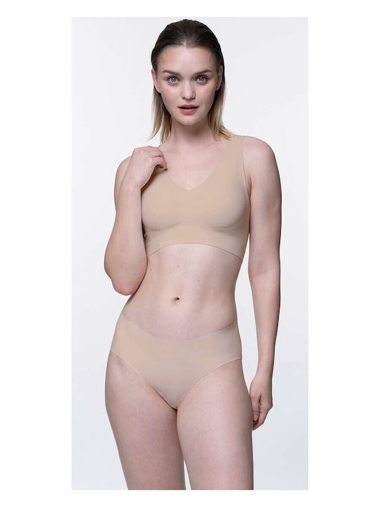 Airlite Women's Bra without Padding Beige