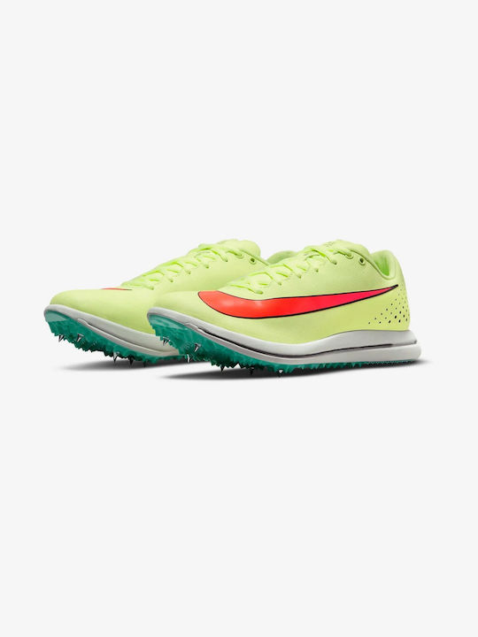 Nike Triple Jump Elite 2 Αθλητικά Παπούτσια Spikes Barely Volt / Photon Dust / Dynamic Turquoise / Hyper Orange