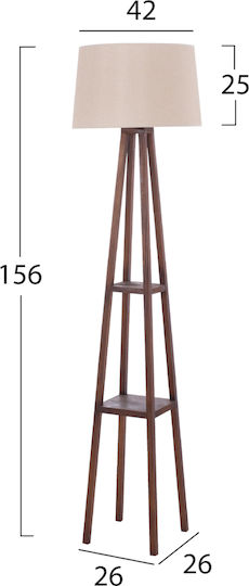 HomeMarkt Φωτιστικό Δαπέδου Υ156εκ. Μπεζ HomeMarkt Φωτιστικό Δαπέδου Υ156εκ. Μπεζ