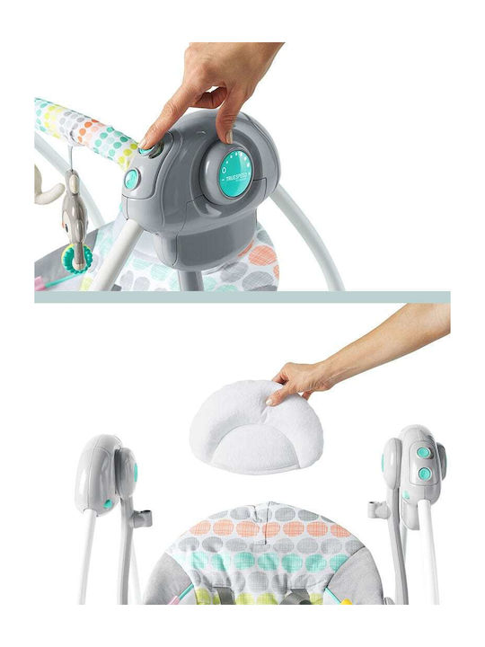 Bright Starts Electric Relax pentru Bebeluși Leagăn Whimsical Wild Multicolor pentru Copil până la 9kg