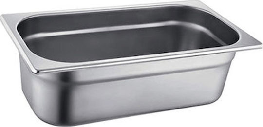 Διανομική Σκεύος Gastronorm Ανοξείδωτο GN1/4 με Βάθος 150mm