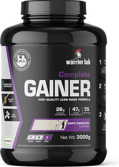 Warrior Lab Complete Gainer Gluten Free with Flavor White Chocolate 3kg