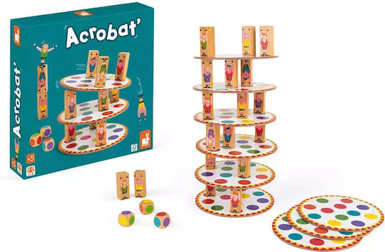 Board Game Acrobat for 5+ Players 5+ Years Old (EN) Janod