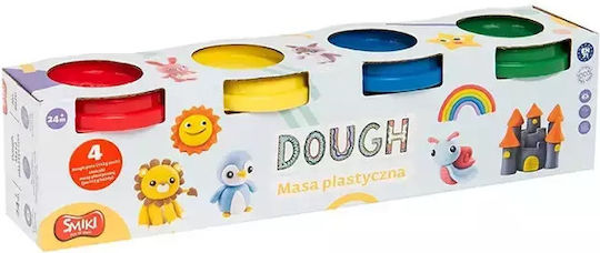 Smyk 4 Knetgummis Knetmasse für 3+ Jahre