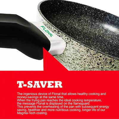 Flonal Pietra Viva Wok of Aluminum with Stone Coating 28cm