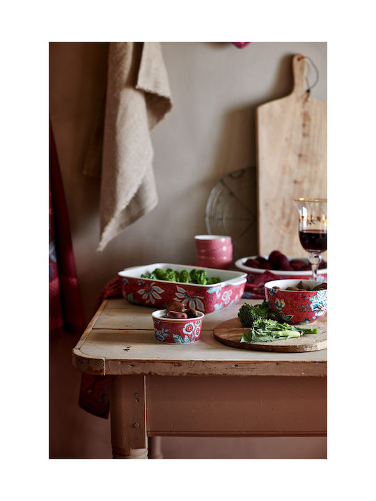 PiP Studio Flower Festival Ορθογώνιο Πυρίμαχο Σκεύος Κεραμικό 27.5x18.5x6.5cm