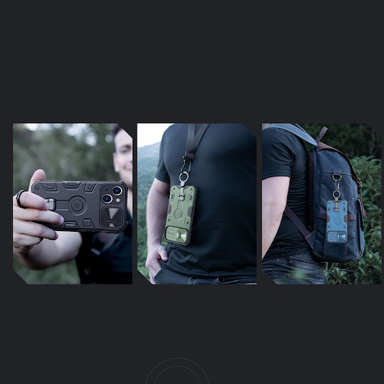 Nillkin CamShield Armor Pro Back Cover Πλαστικό Μαύρο (iPhone 14 Plus)