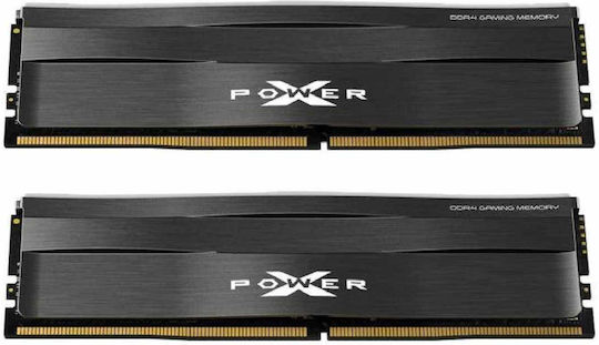 Silicon Power XPOWER Zenith DDR4 16GB RAM με 2x8GB Modules και Ταχύτητα 3200 για Desktop