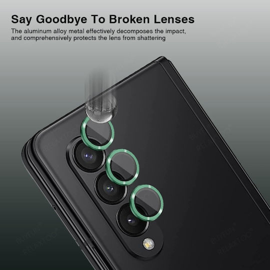 Enkay Προστασία Κάμερας Tempered Glass Χρυσό για το Galaxy Z Fold4