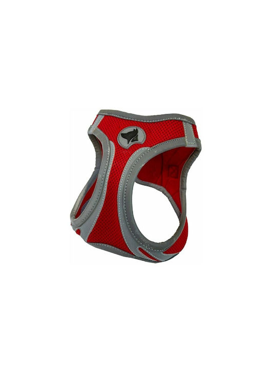 Croci Dog Harness Vest Hiking Harness Reflective Red Medium 41-46cm C5081162