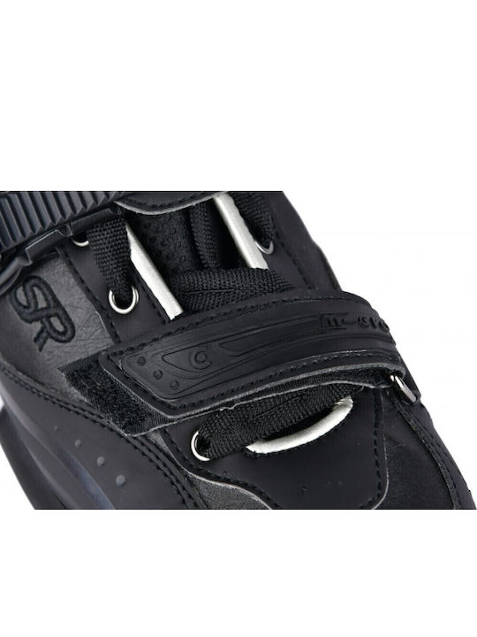 Micro Super Inline Adjustable Rollers Black Ενηλίκων/Παιδικά
