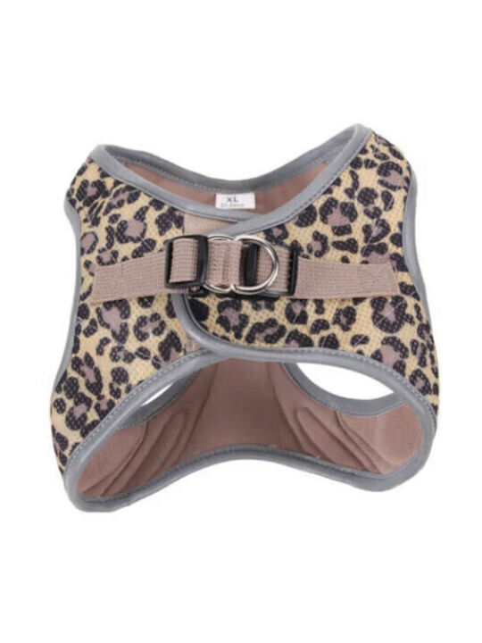 Croci Σαμαράκι Σκύλου Γιλέκο Hiking Harness Reflective Leopard Μπλε X-Large 53-58cm CRC5081548