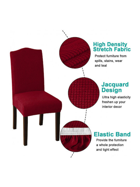Pop Elastic Cover for Chair Blue 6pcs KARE-POP-BLUE