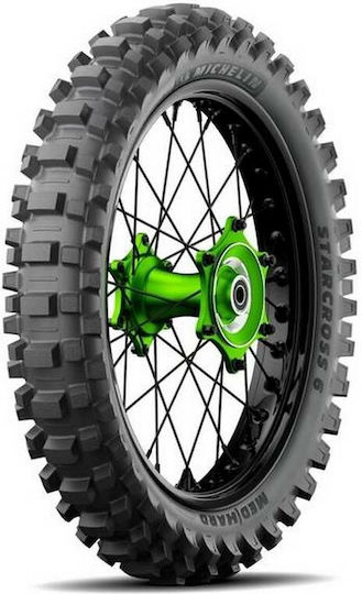 Michelin Starcross 6 Med 100/90-19 57M TT Anvelopă motocicletă Spate Hard