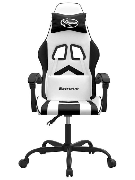 vidaXL 3143900 Gaming Stuhl Black / White