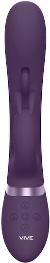 Vive Amoris Δονητής Rabbit 23cm Purple