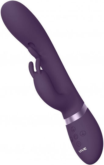 Vive Amoris Δονητής Rabbit 23cm Purple