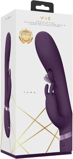 Vive Amoris Δονητής Rabbit 23cm Purple