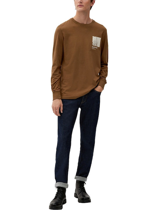Red Lebel T-shirt Brown