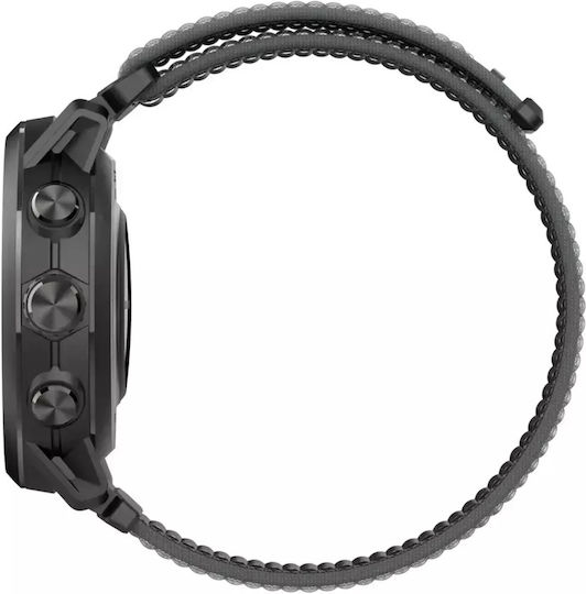 Coros Apex2 Titan 43mm Wasserdicht Smartwatch mit Pulsmesser (Schwarz)