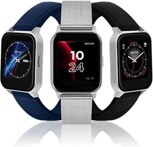 Sector S05 Smartwatch mit Pulsmesser (Schwarz)