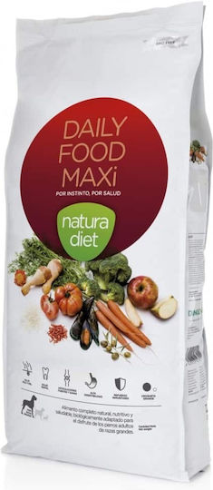 Dingonatura Natura Diet Daily Food Maxi 12kg Dry Food Diet for Adult Medium & Large Breed Dogs with Chicken and Rice