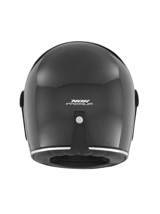 Nox Revenge Carbon Motorcycle Helmet Full Face 1150gr with Sunvisor
