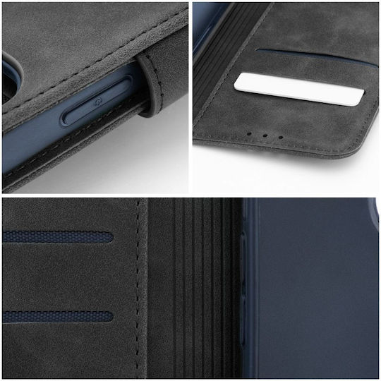 Forcell Tender Brieftasche Synthetisches Leder Schwarz (Redmi 10C)