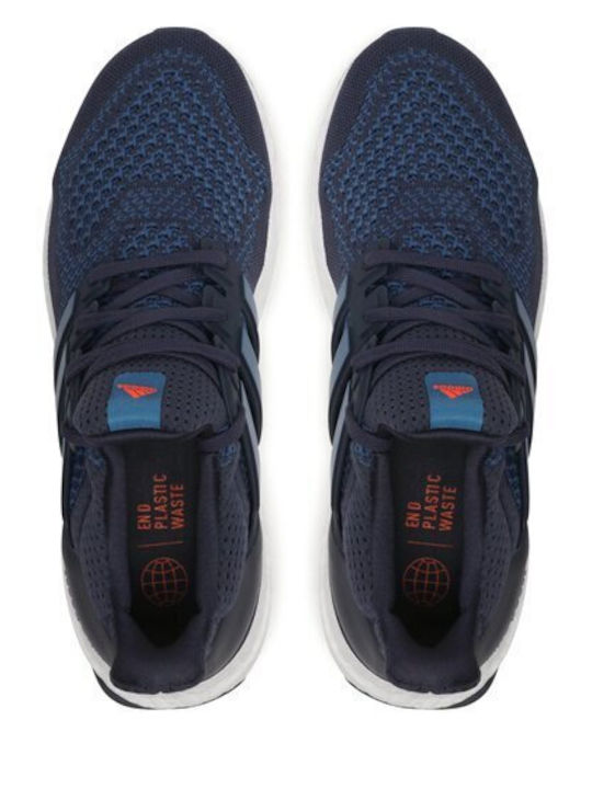 adidas Ultraboost 1.0 HQ4203 Sport Shoes Running Shadow Navy / Core Blue /  Impact Orange | Skroutz.mt