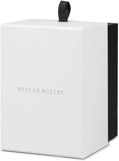 Reflex Active Series 06 Stainless Steel 36mm Smartwatch with Heart Rate Monitor (Brown)