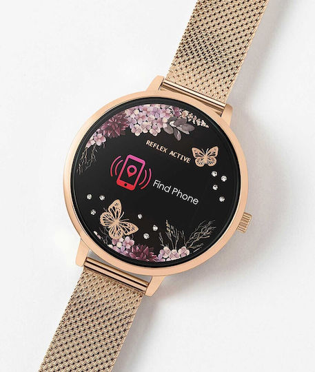 Reflex Active Series 03 38mm Smartwatch (Rose Gold Garden)