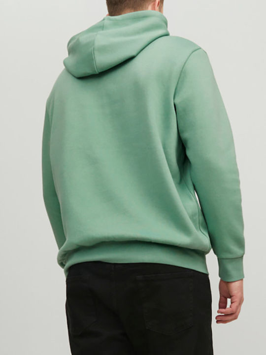 Jack & Jones Men's Sweatshirt with Hood Green