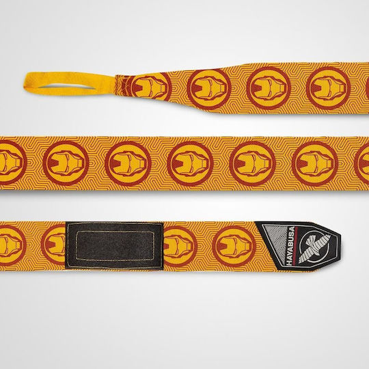 Hayabusa Marvel Hero Elite Martial Arts Hand Wrap 4.5m Orange Iron Man