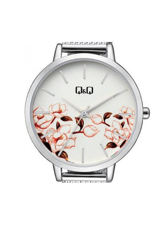 Q&Q Watch with Silver Metal Bracelet