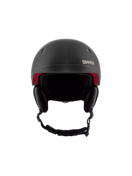 Sinner Titan Κράνος για Σκι & Snowboard Matte Black Red Sinner Titan Κράνος για Σκι & Snowboard Matte Black Red