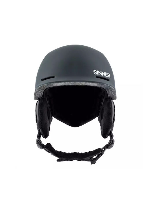 Sinner Fortune Cască pentru Schi & Snowboard Gri închis mat