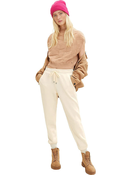Winter Women's Sleeveless Beige Tunic