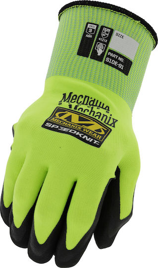 Mechanix Wear SpeedKnit Γάντια Εργασίας Πράσινα