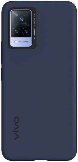 Vivo Back Cover Silicone Blue (Vivo V21 5G)