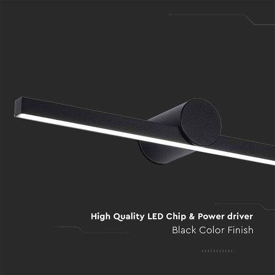 V-TAC Επιτοίχιο Εξωτερικό Φωτιστικό LED IP65 10W με Θερμό Λευκό Φως 61x10x7.5εκ.
